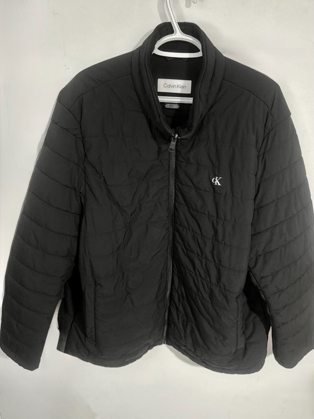 Calvin Klein Men's Black Quilted Lightweight Puffer Jacket - Picture 1 of 7